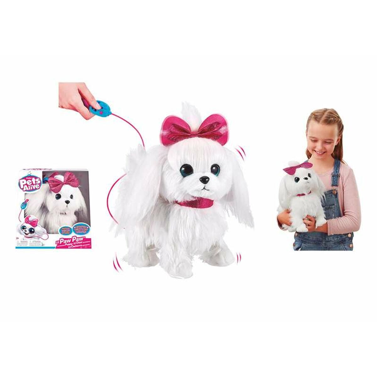 Interactive Dog Lil Paw Paw Puppy Pets Alive 30 x 18 x 30 cm-1