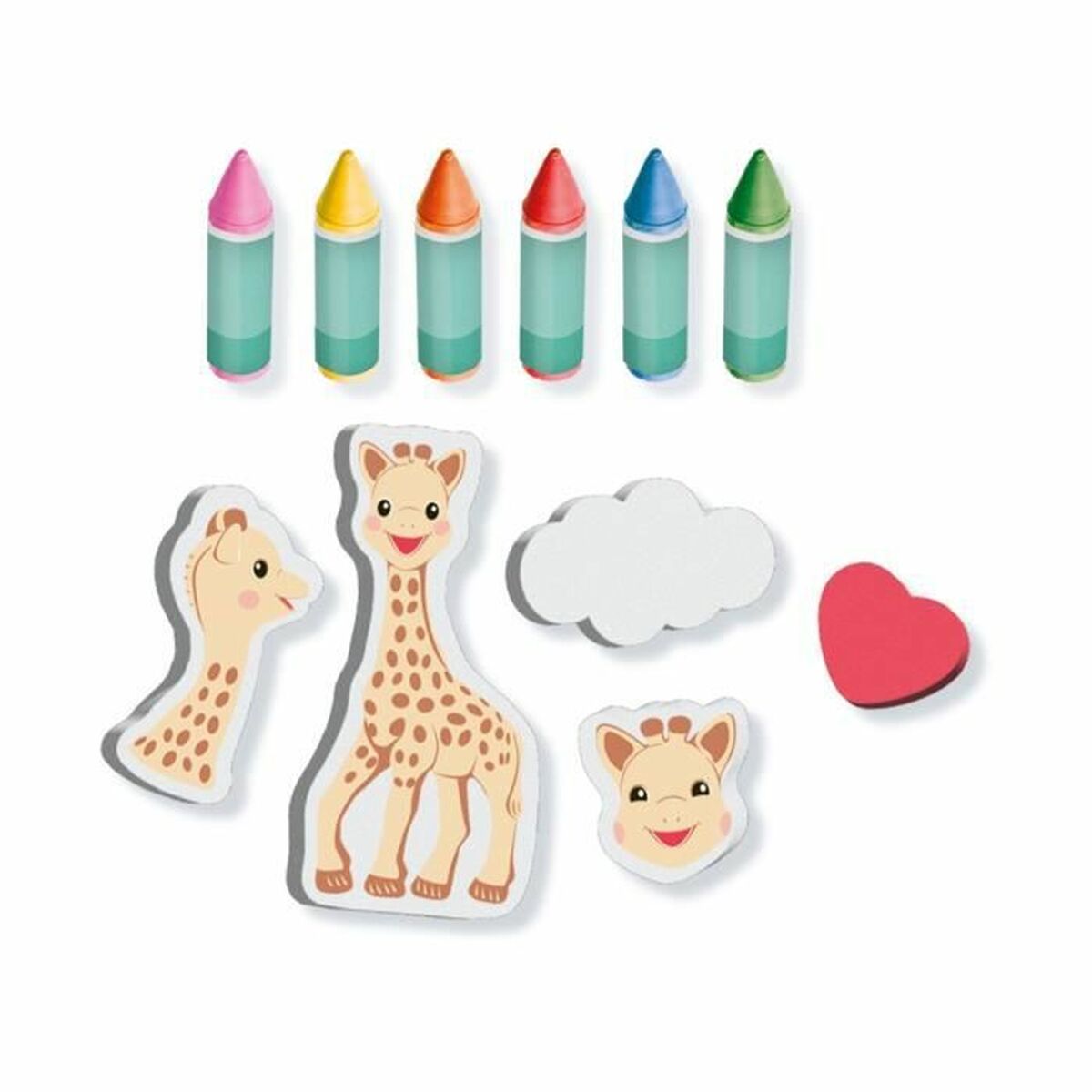 Bath Toy SES Creative Sophie La Girafe Bath & Shower-2