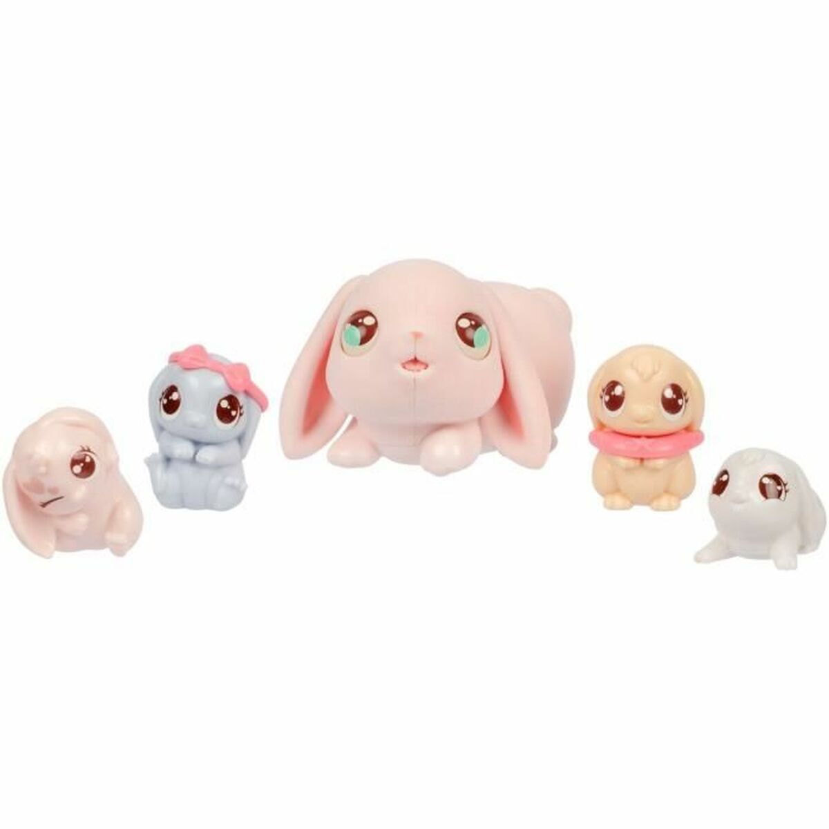 Fluffy toy Little Live Pets Mama Surprise Rabbits Pink Rose Plush Rabbit-2