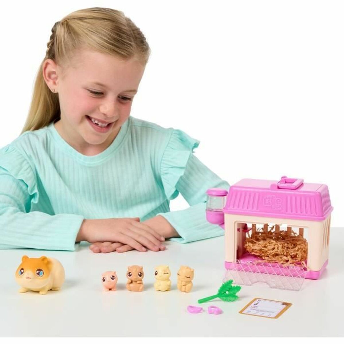 Fluffy toy Little Live Pets Mama Surprise Hamsters Orange Plush Hamster-4