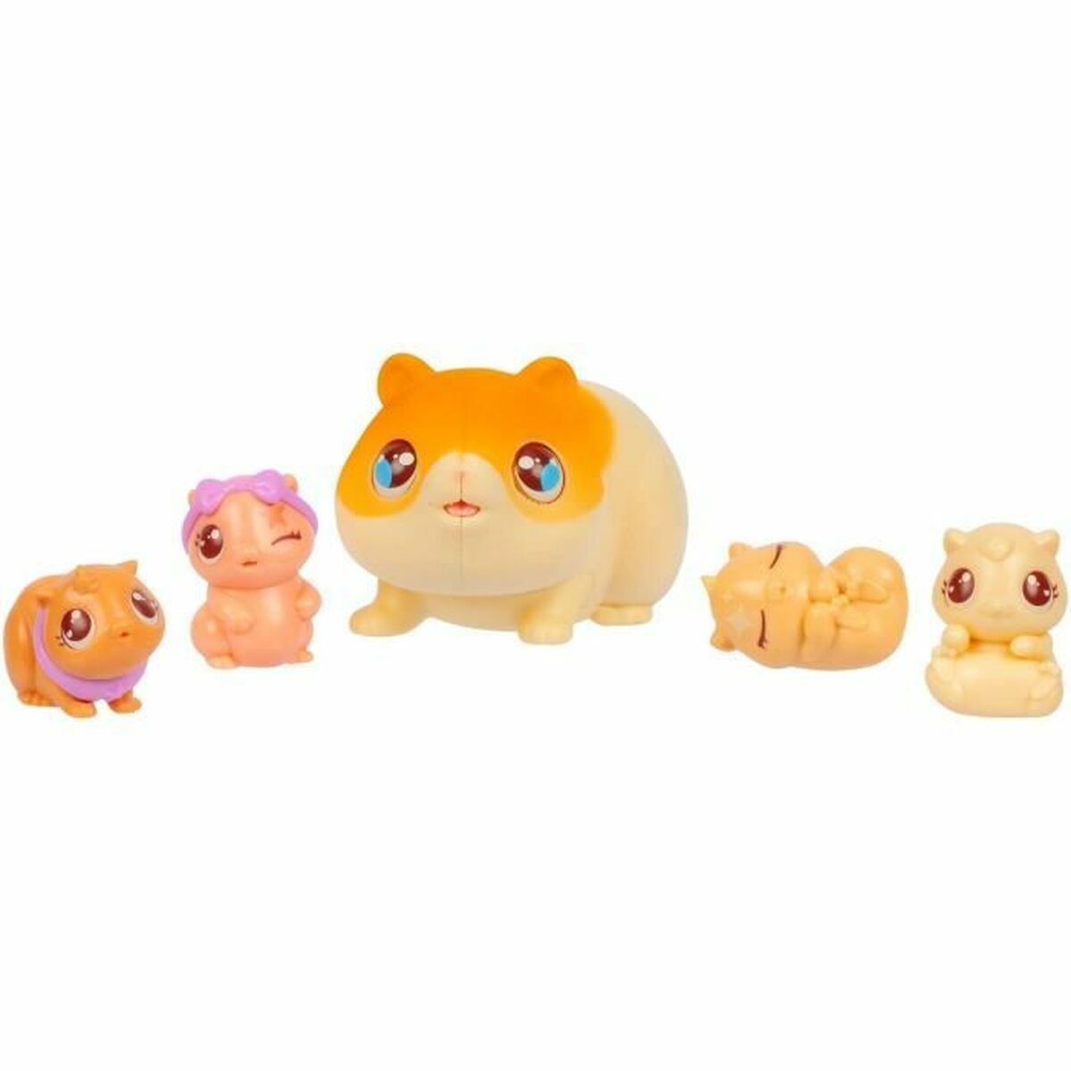 Fluffy toy Little Live Pets Mama Surprise Hamsters Orange Plush Hamster-3