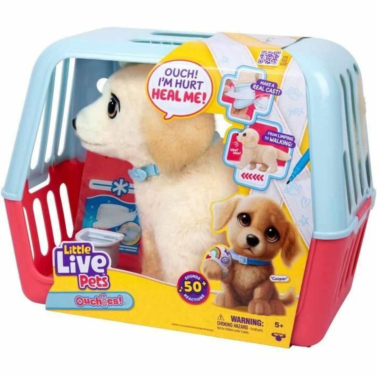 Fluffy toy Little Live Pets Multicolour-4