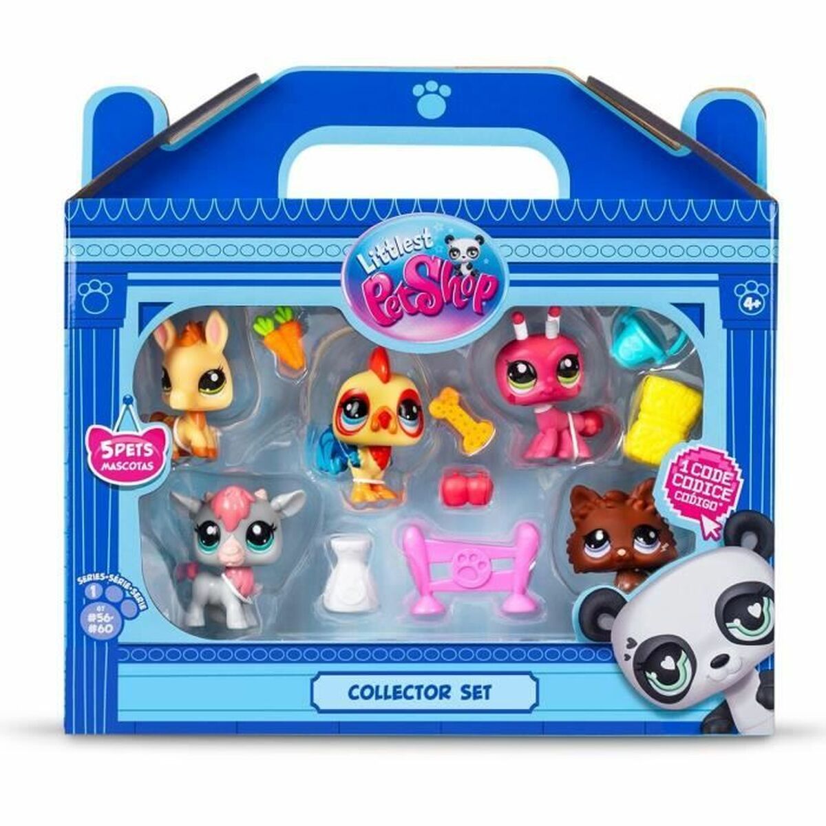 Animal figures Bandai Littlest Pet Shop Plastic-4