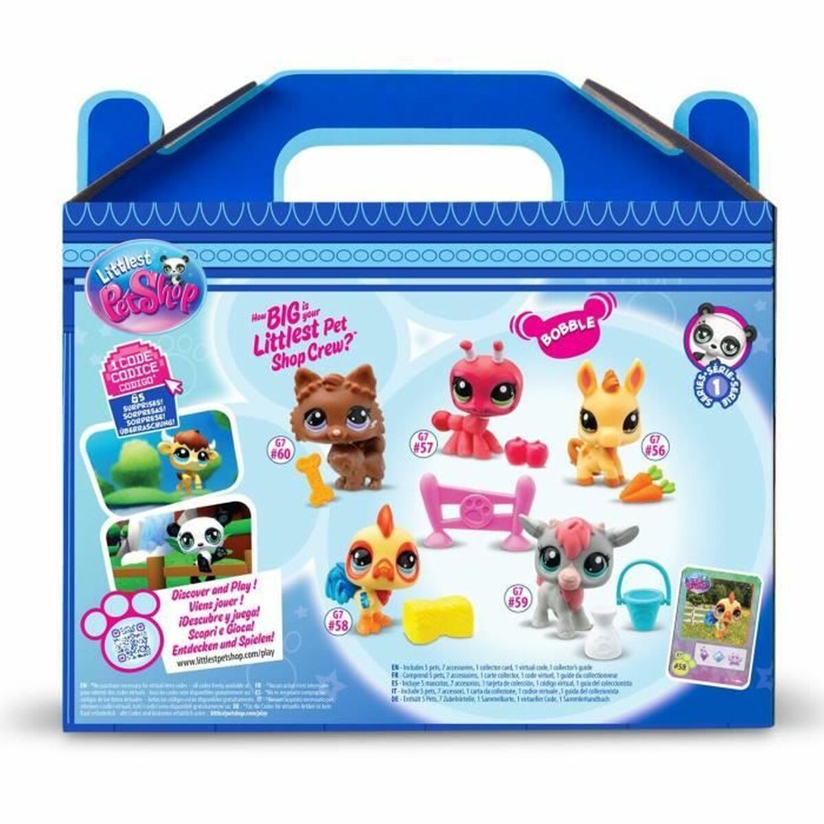 Animal figures Bandai Littlest Pet Shop Plastic-3