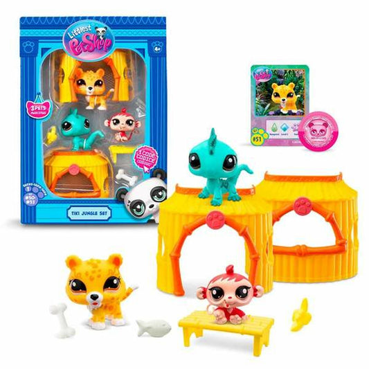 Playset Bandai Littlest Pet Shop 8 Pieces-0