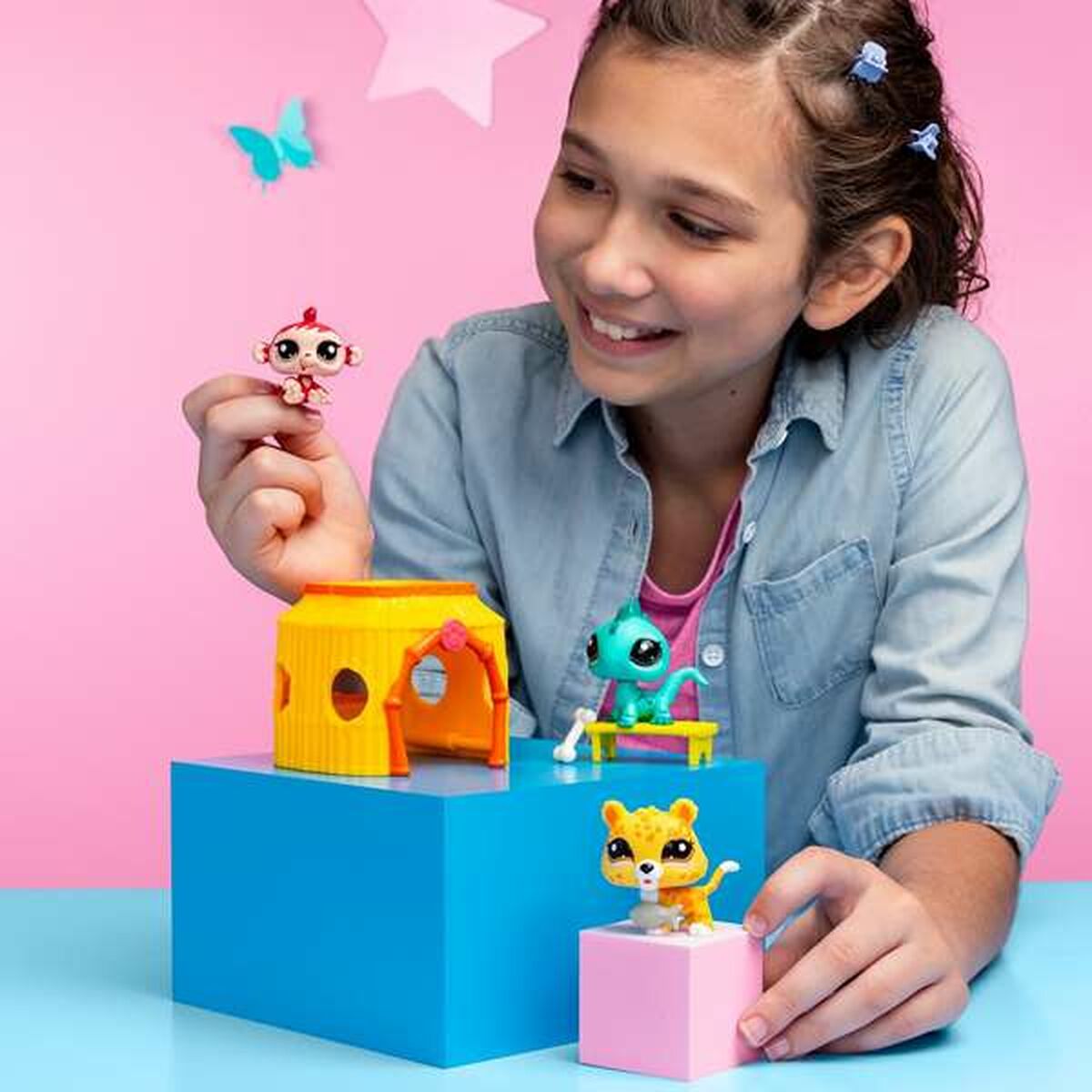 Playset Bandai Littlest Pet Shop 8 Pieces-4