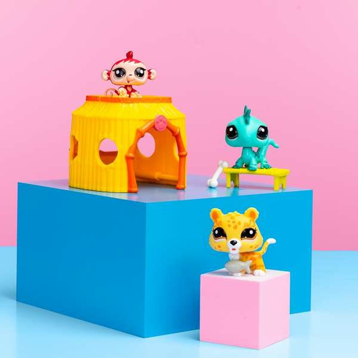 Playset Bandai Littlest Pet Shop 8 Pieces-3