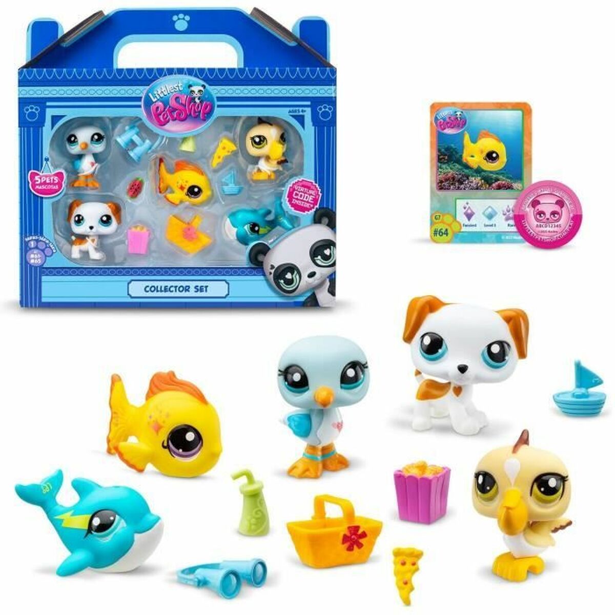 Animal figures Bandai Littlest Pet Shop Plastic-0