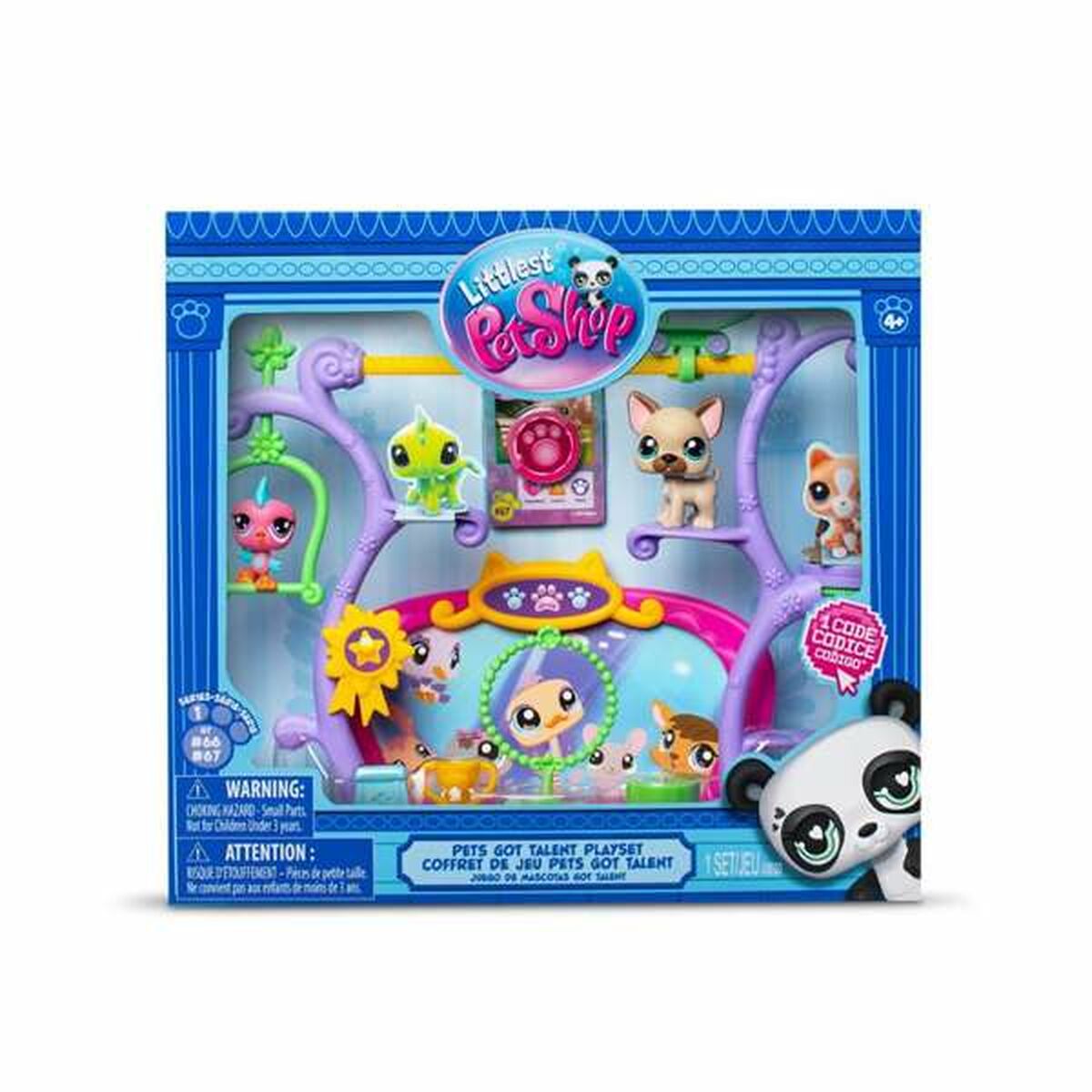 Playset Bandai Littlest Pet Shop Got talent-3