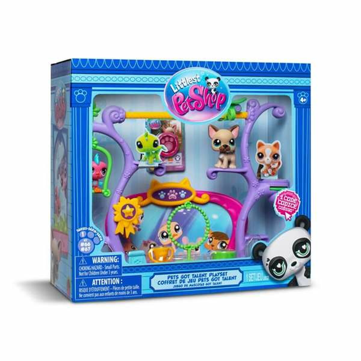 Playset Bandai Littlest Pet Shop Got talent-2