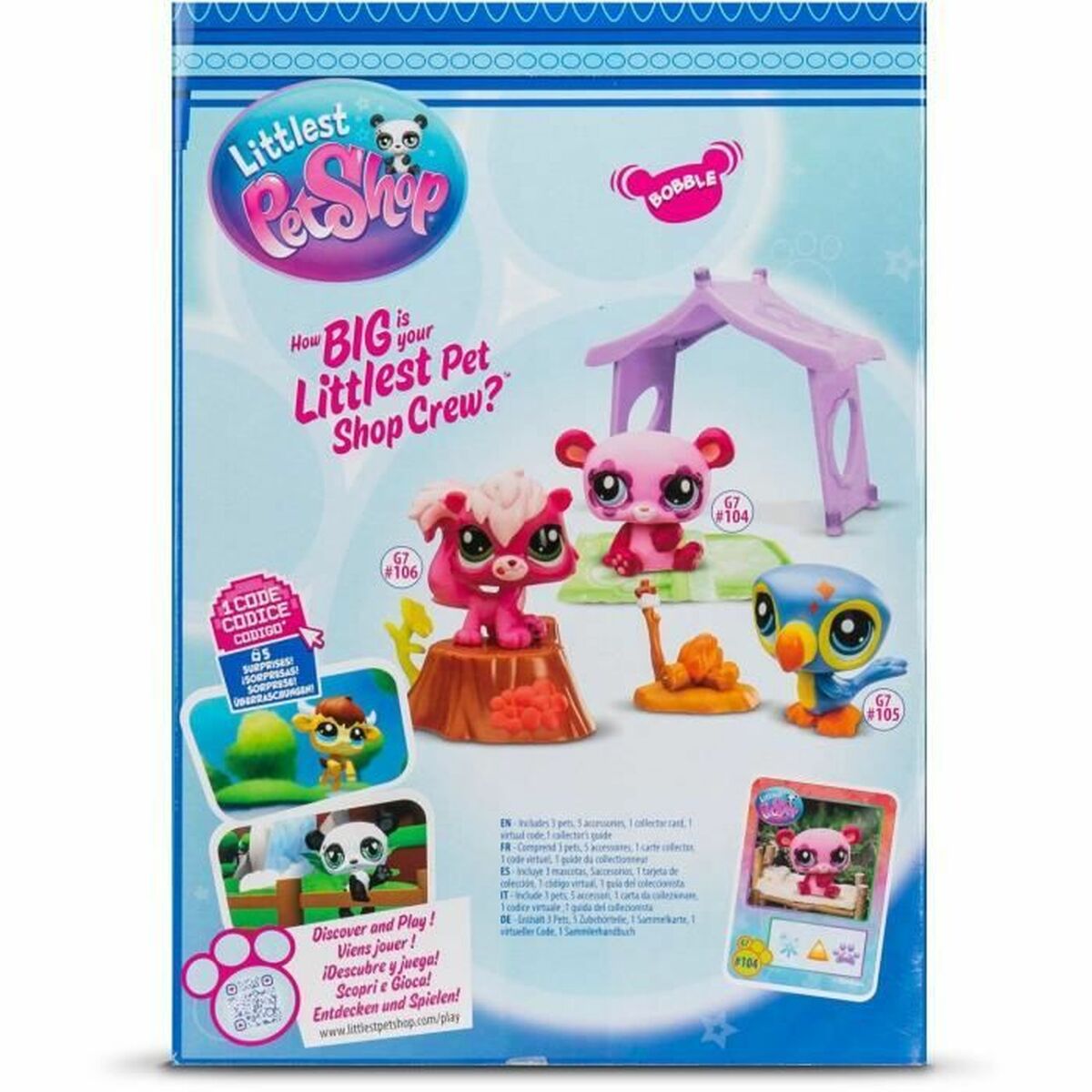 Playset Bandai Littlest Pet Shop Camping-2