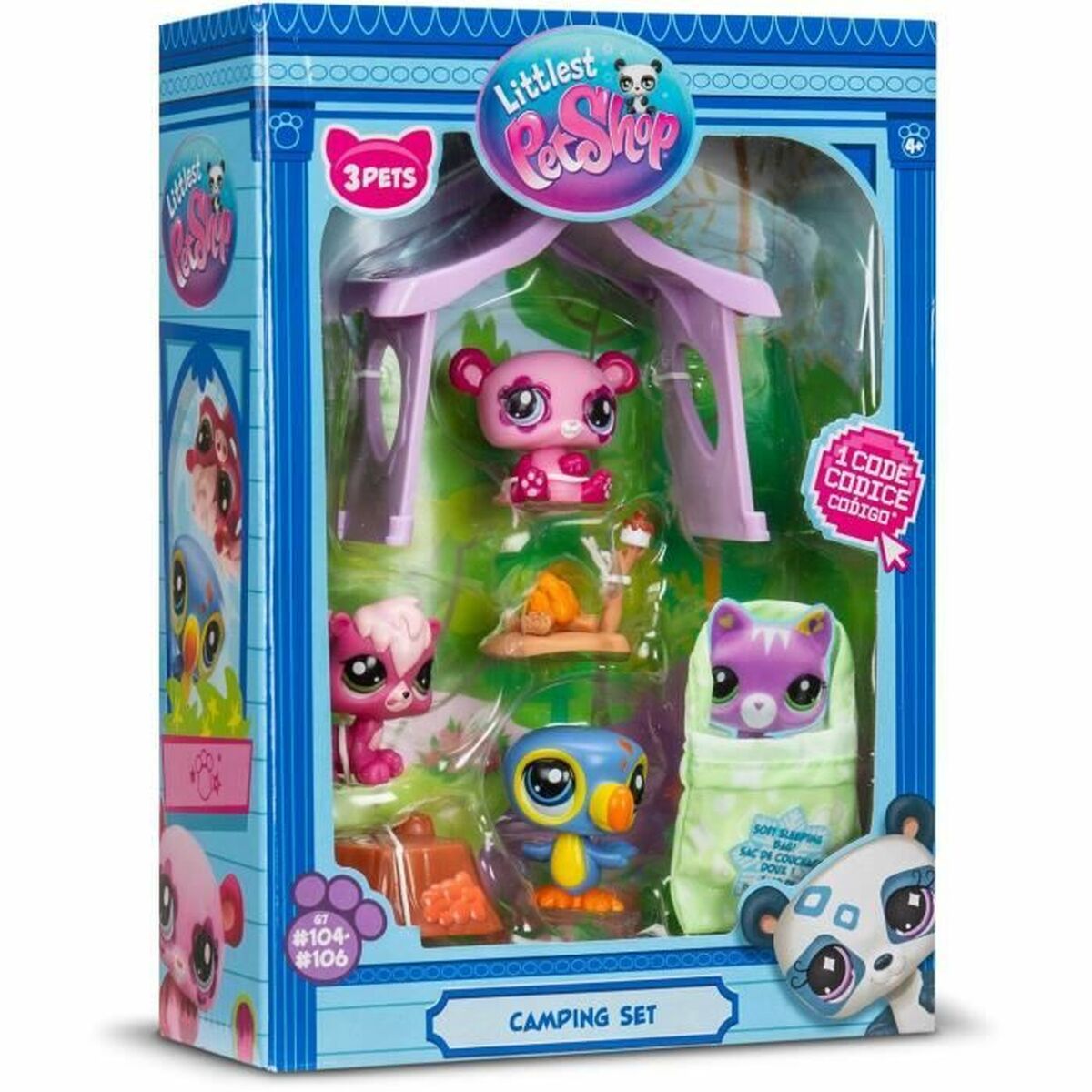 Playset Bandai Littlest Pet Shop Camping-1