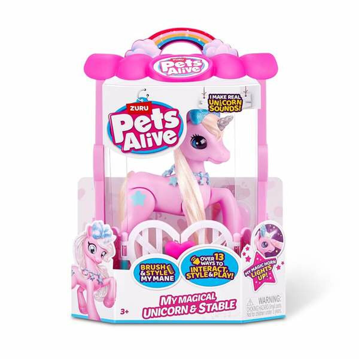 Robot Zuru Pets Alive Pink Unicorn-6