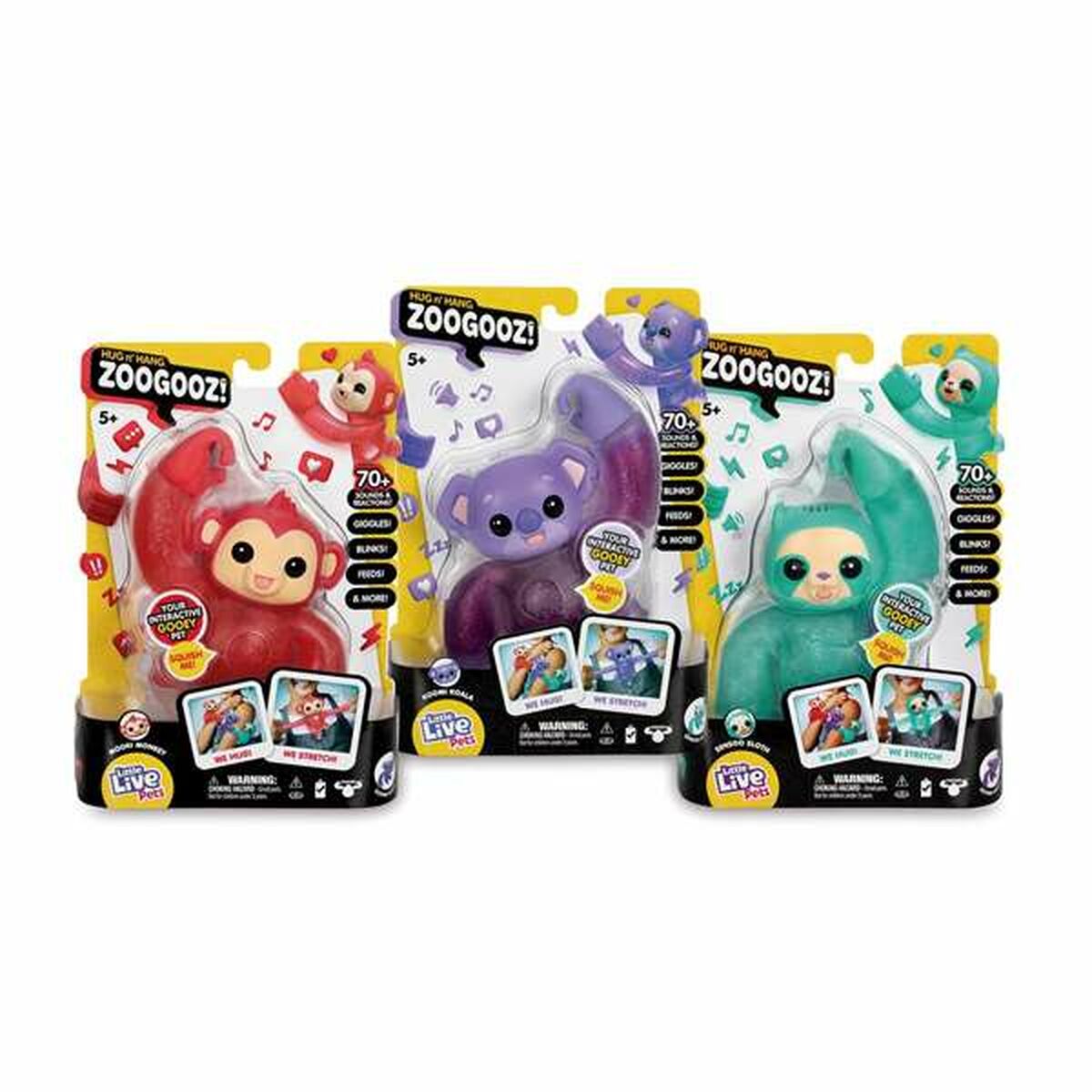 Interactive Pet Famosa  Zoogooz Little Live Pets  17 cm-0